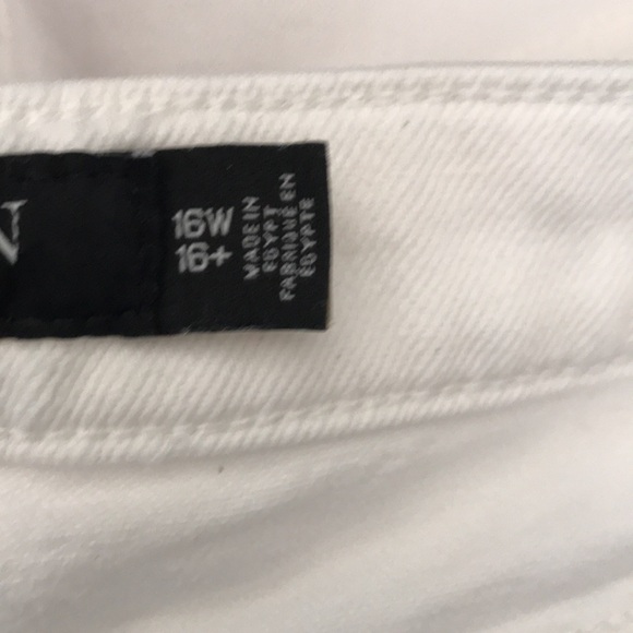 LAUREN Ralph Lauren Women White Ankles Jeans | 16 - Picture 13 of 15